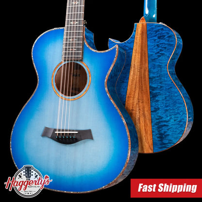 Taylor Custom Shop C52ce 12-Fret NAMM B5001 12-String Grand Concert Acoustic/Electric Guitar - Quilt Maple/Lutz with Hardshell Case