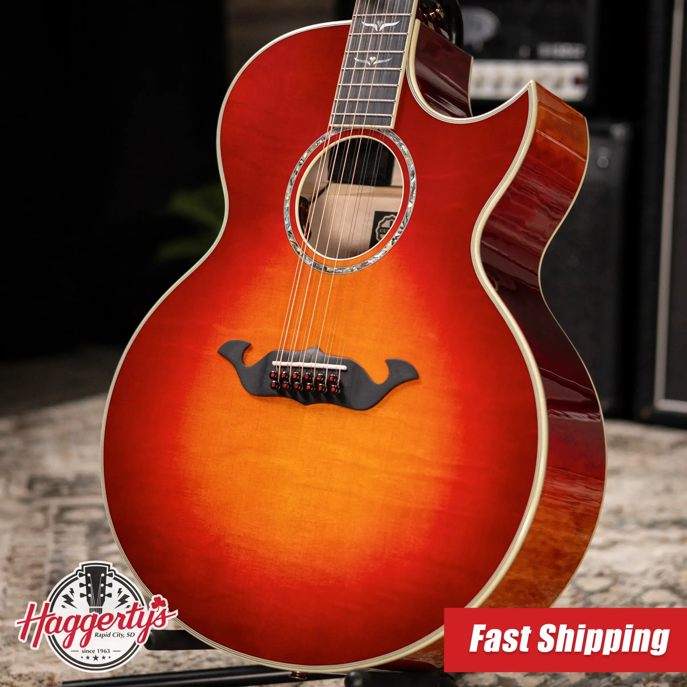 Taylor Custom Shop C55e B6025 2026 Catch Custom #25 12-String Jumbo Acoustic/Electric Guitar with Hardshell Case