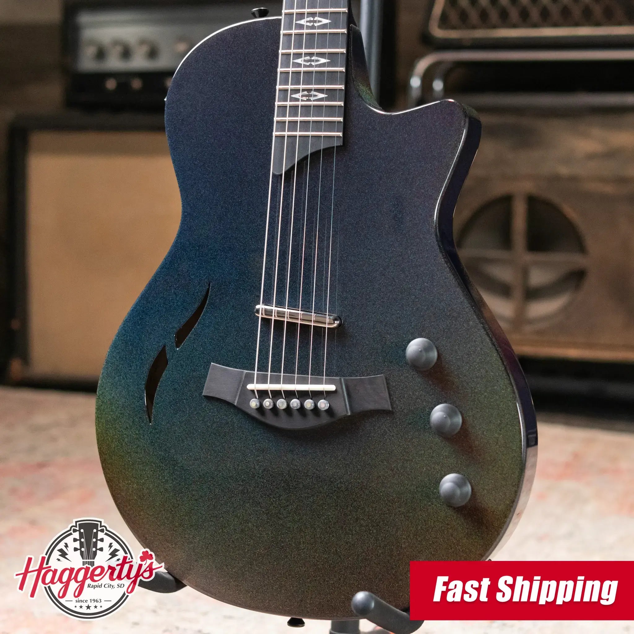 Taylor Custom Shop CT5z B5009 2025 Catch Event #9 Electric Guitar - Holographic Pearl with Hardshell Case