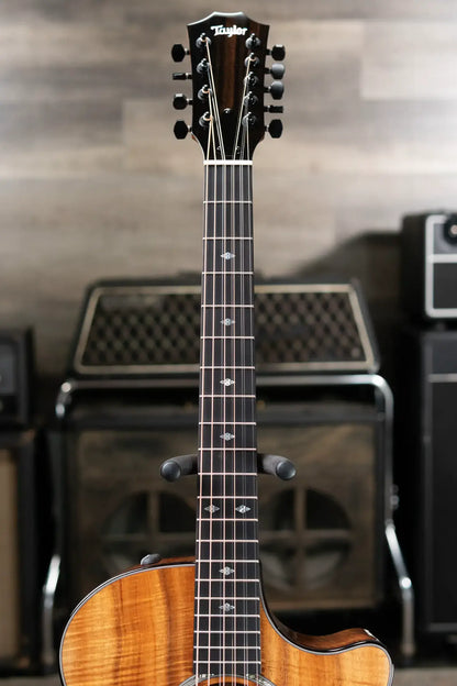 Taylor Custom Shop GA-9 9-String Grand Auditorium Acoustic/Electric Guitar - Hand Selected AA Koa with Hardshell Case