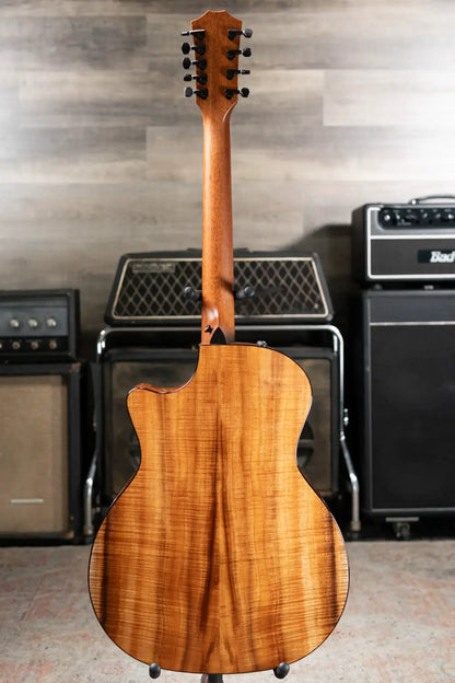 Taylor Custom Shop GA-9 9-String Grand Auditorium Acoustic/Electric Guitar - Hand Selected AA Koa with Hardshell Case