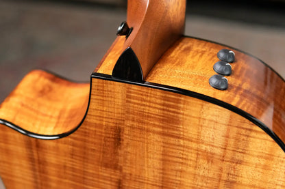 Taylor Custom Shop GA-9 9-String Grand Auditorium Acoustic/Electric Guitar - Hand Selected AA Koa with Hardshell Case