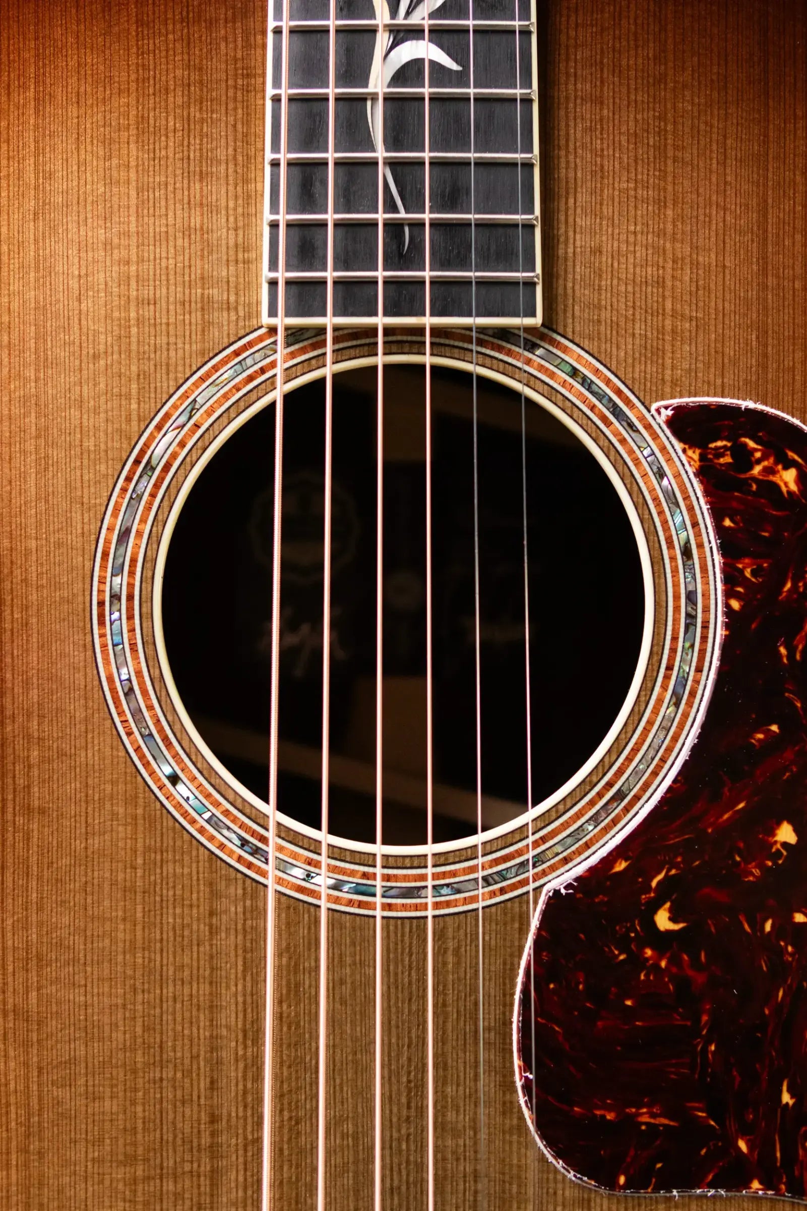 Taylor Custom Shop Gold Label Super Auditorium #C0967 Bob Taylor Hand-Picked Sinker Cypress Top with Brazilian Rosewood Acoustic Guitar with Hardshell Case