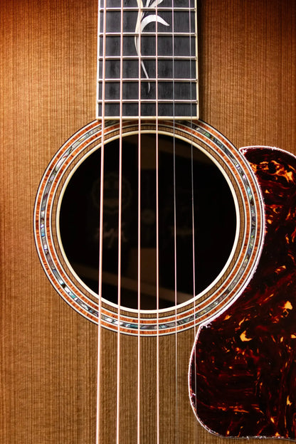 Taylor Custom Shop Gold Label Super Auditorium #C0967 Bob Taylor Hand-Picked Sinker Cypress Top with Brazilian Rosewood Acoustic Guitar with Hardshell Case