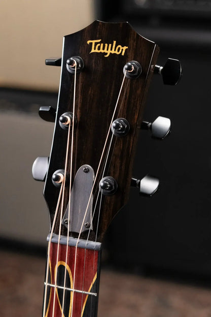 Taylor Custom Shop Grand Auditorium Acoustic/Electric Guitar - Hot Rod Charcoal with Hardshell Case