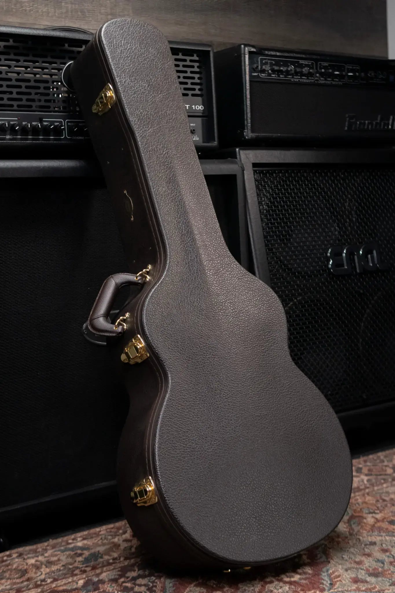 Taylor Custom Shop Grand Auditorium Acoustic/Electric Guitar - Hot Rod Charcoal with Hardshell Case