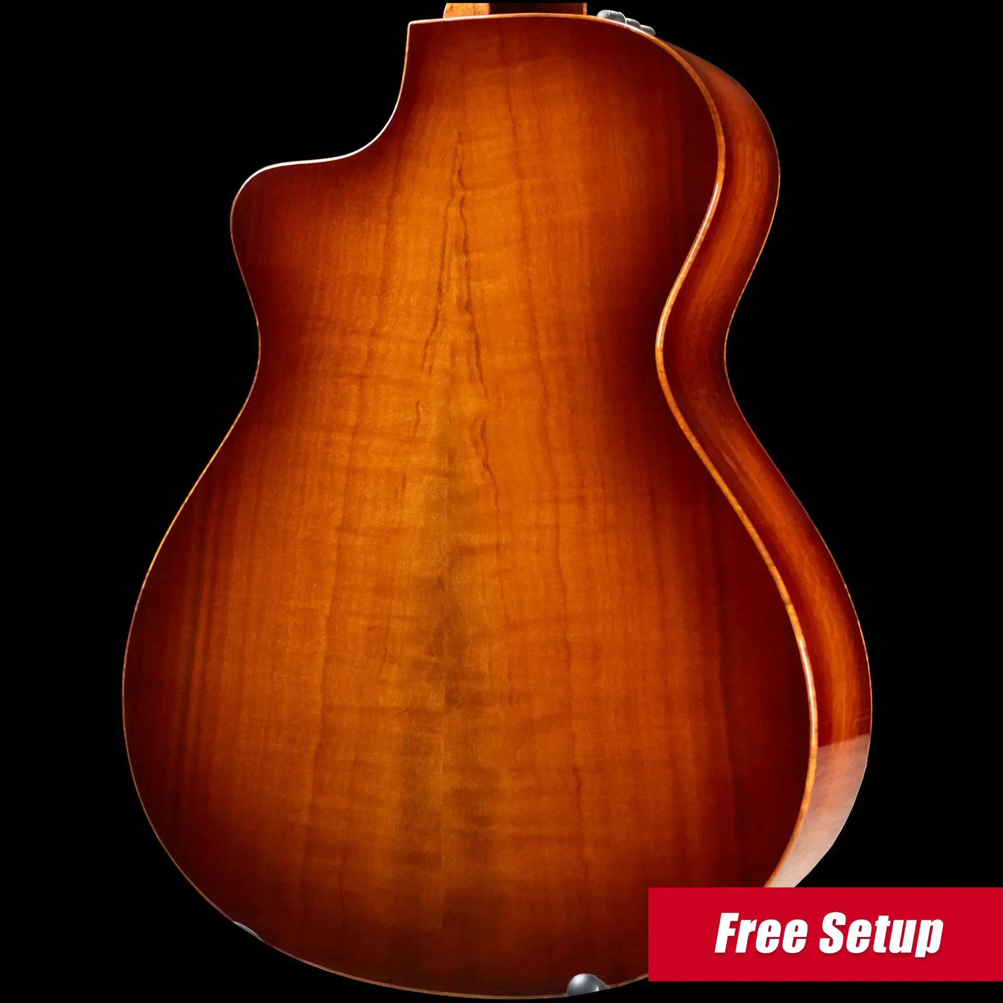 Taylor Custom Grand Concert Nylon #12941 Sinker Redwood/Figured Ironbark Acoustic/Electric Guitar with Hardshell Case