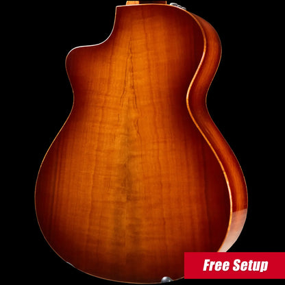Taylor Custom Grand Concert Nylon #12941 Sinker Redwood/Figured Ironbark Acoustic/Electric Guitar with Hardshell Case