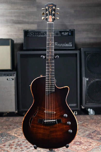 Taylor Custom Shop T5z Custom #C0957 Hawaiian Koa/Shamel Ash Hollow Body Electric Guitar with Hardshell Case
