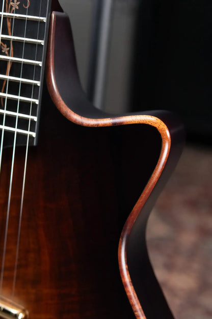 Taylor Custom Shop T5z Custom #C0957 Hawaiian Koa/Shamel Ash Hollow Body Electric Guitar with Hardshell Case