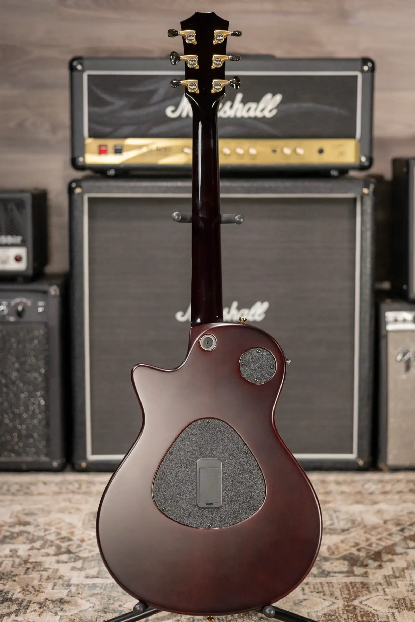 Taylor Custom Shop T5z Custom #C0960 Figured Ironbark/Shamel Ash Hollow Body Electric Guitar with Hardshell Case