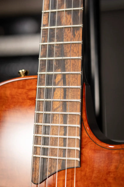 Taylor Custom Shop T5z Custom #C0960 Figured Ironbark/Shamel Ash Hollow Body Electric Guitar with Hardshell Case