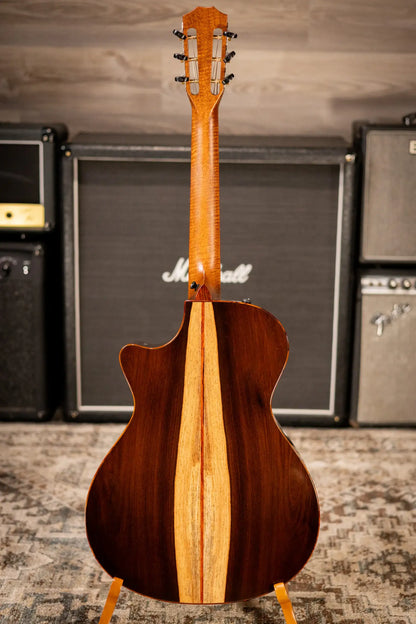 Taylor Custom Shop #13198 12-Fret Grand Concert Acoustic/Electric Guitar - Brazilian Rosewood/Sinker Redwood with Hardshell Case