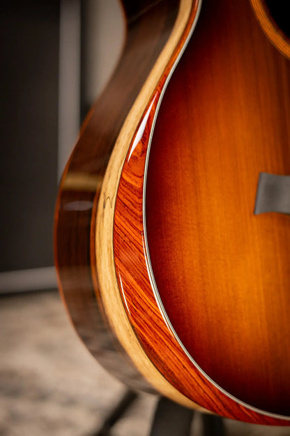 Taylor Custom Shop #13198 12-Fret Grand Concert Acoustic/Electric Guitar - Brazilian Rosewood/Sinker Redwood with Hardshell Case