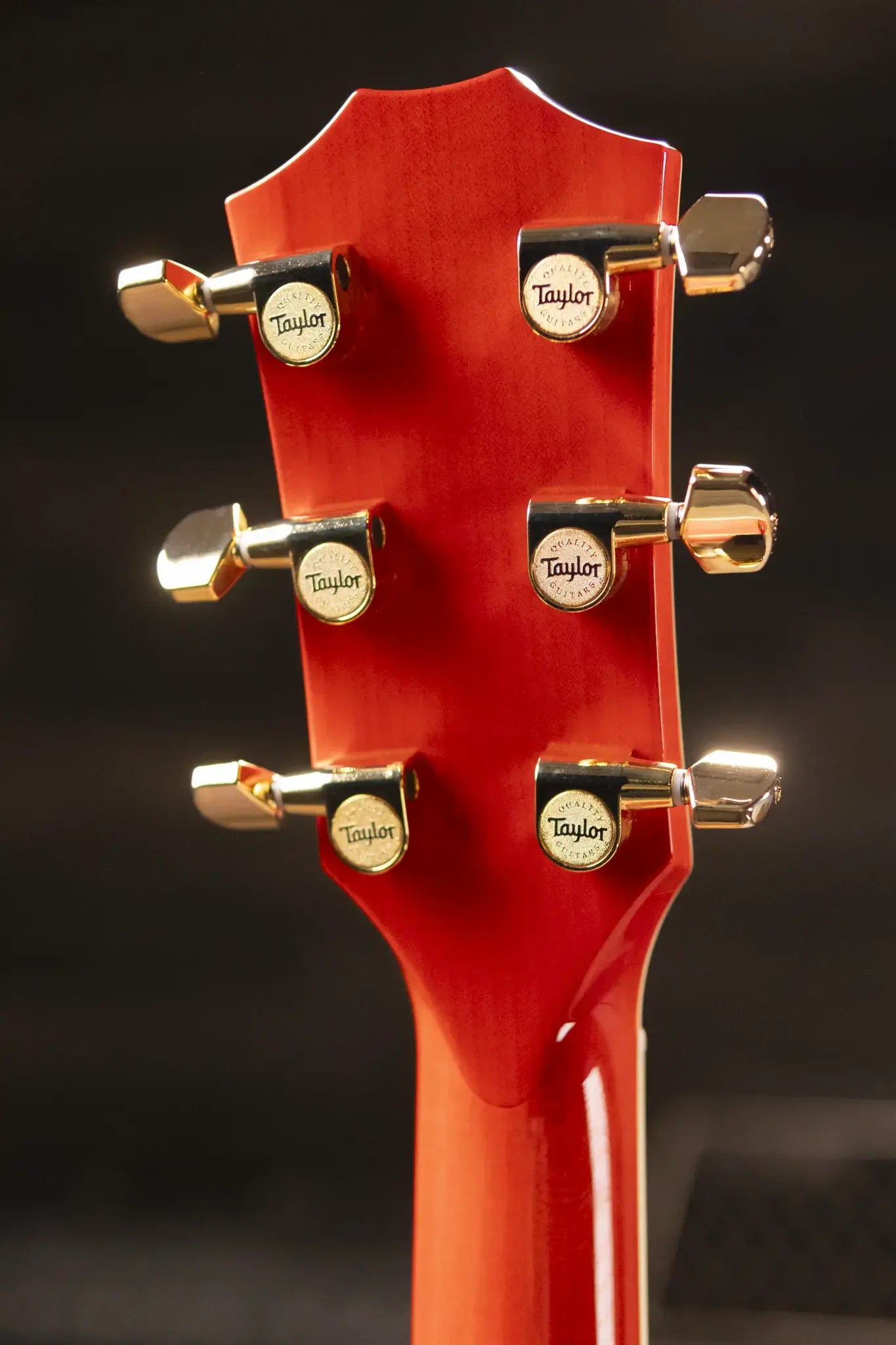 Taylor Doyle Dykes Signature Model Grand Auditorium Acoustic/Electric Guitar - Translucent Orange with Aerocase