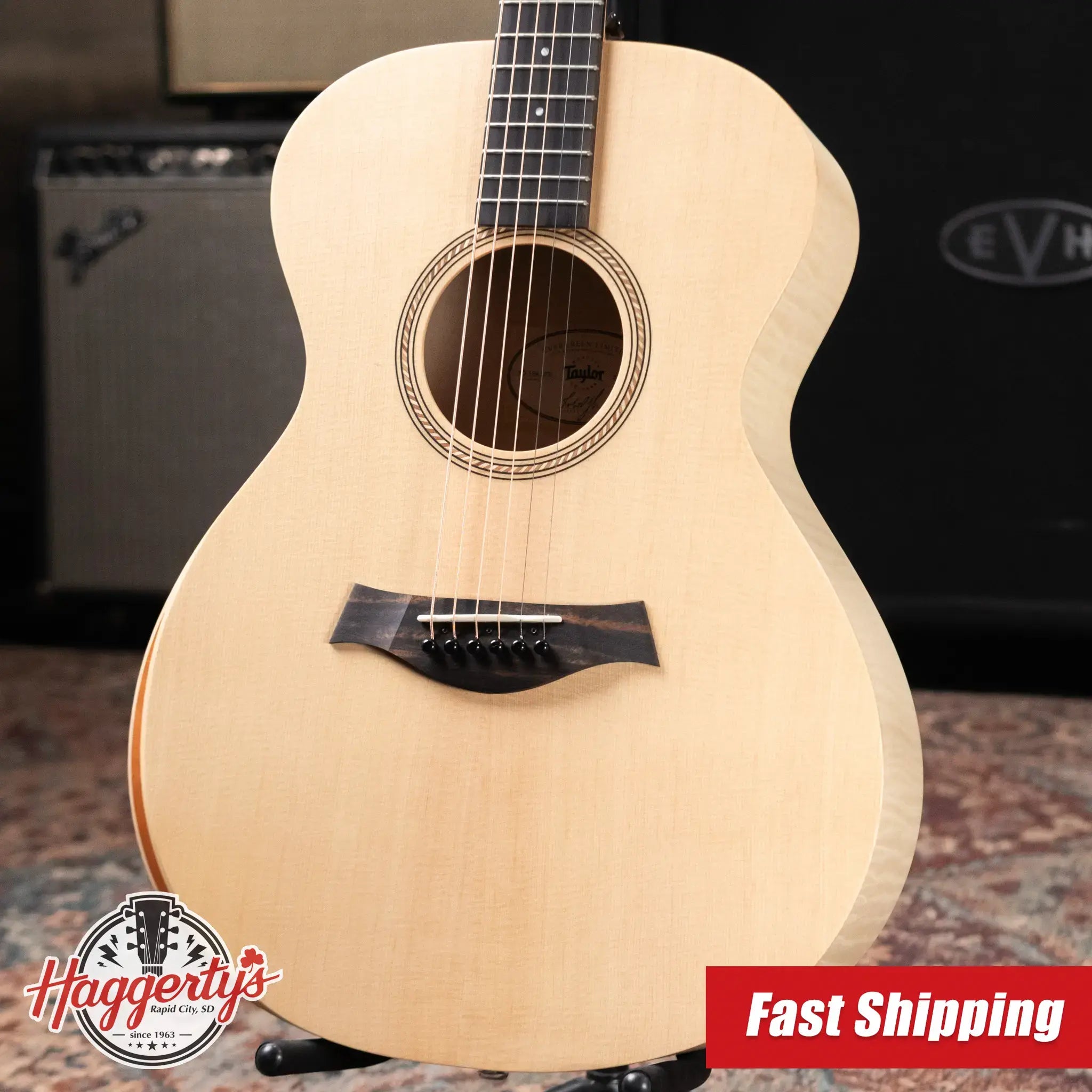 Taylor EG-12e LTD Academy Lutz Spruce/Maple Grand Concert Acoustic/Electric Guitar with Gig Bag