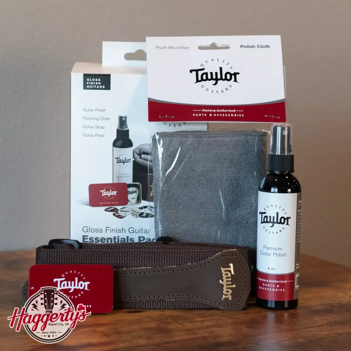 Taylor Essentials Pack, Gloss Finish Guitars