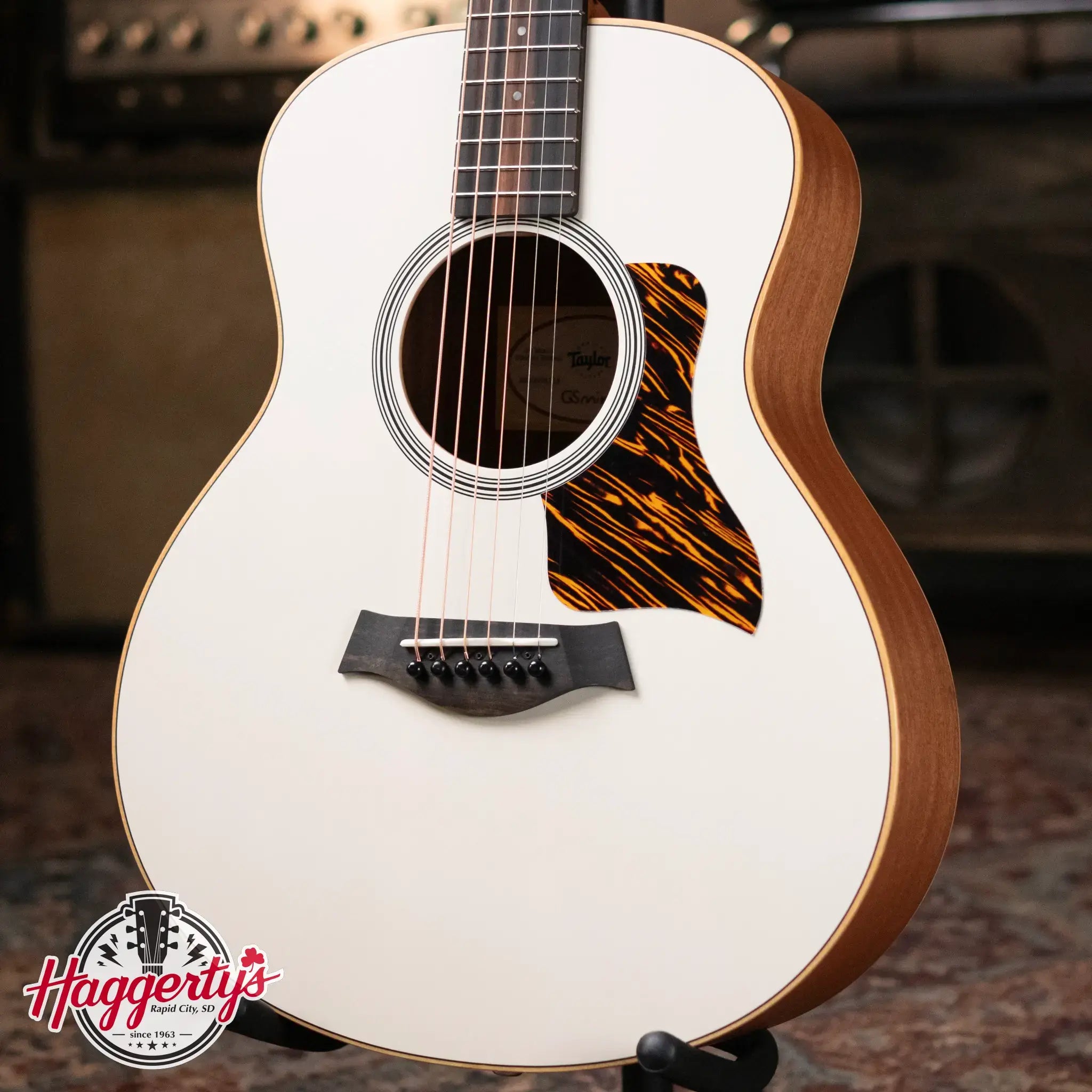 Taylor GS MIni-e Special Edition Acoustic/Electric Guitar - Transparent White with GS Mini Bag
