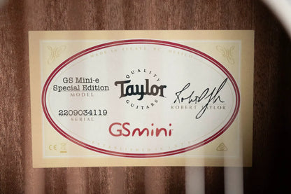 Taylor GS MIni-e Special Edition Acoustic/Electric Guitar - Transparent White with GS Mini Bag