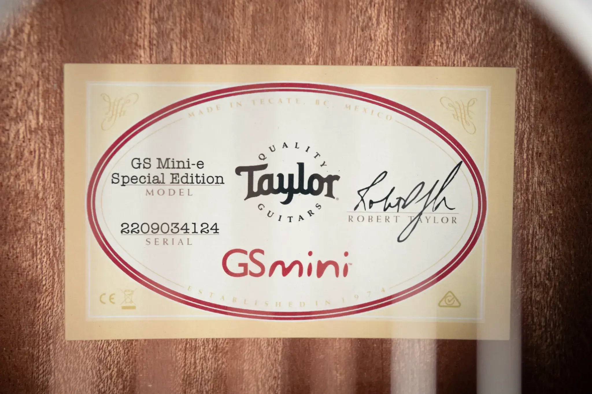 Taylor GS MIni-e Special Edition Acoustic/Electric - Transparent White with GS Mini Bag