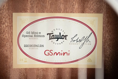 Taylor GS MIni-e Special Edition Acoustic/Electric - Transparent White with GS Mini Bag