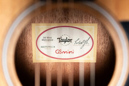 Taylor GS Mini Mahogany Acoustic Guitar with GS Mini Bag
