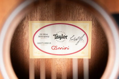 Taylor GS Mini Mahogany Acoustic Guitar with GS Mini Bag