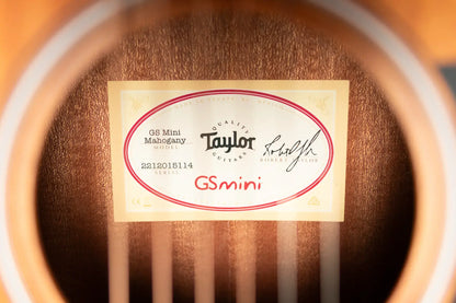 Taylor GS Mini Mahogany Acoustic Guitar with Gig Bag