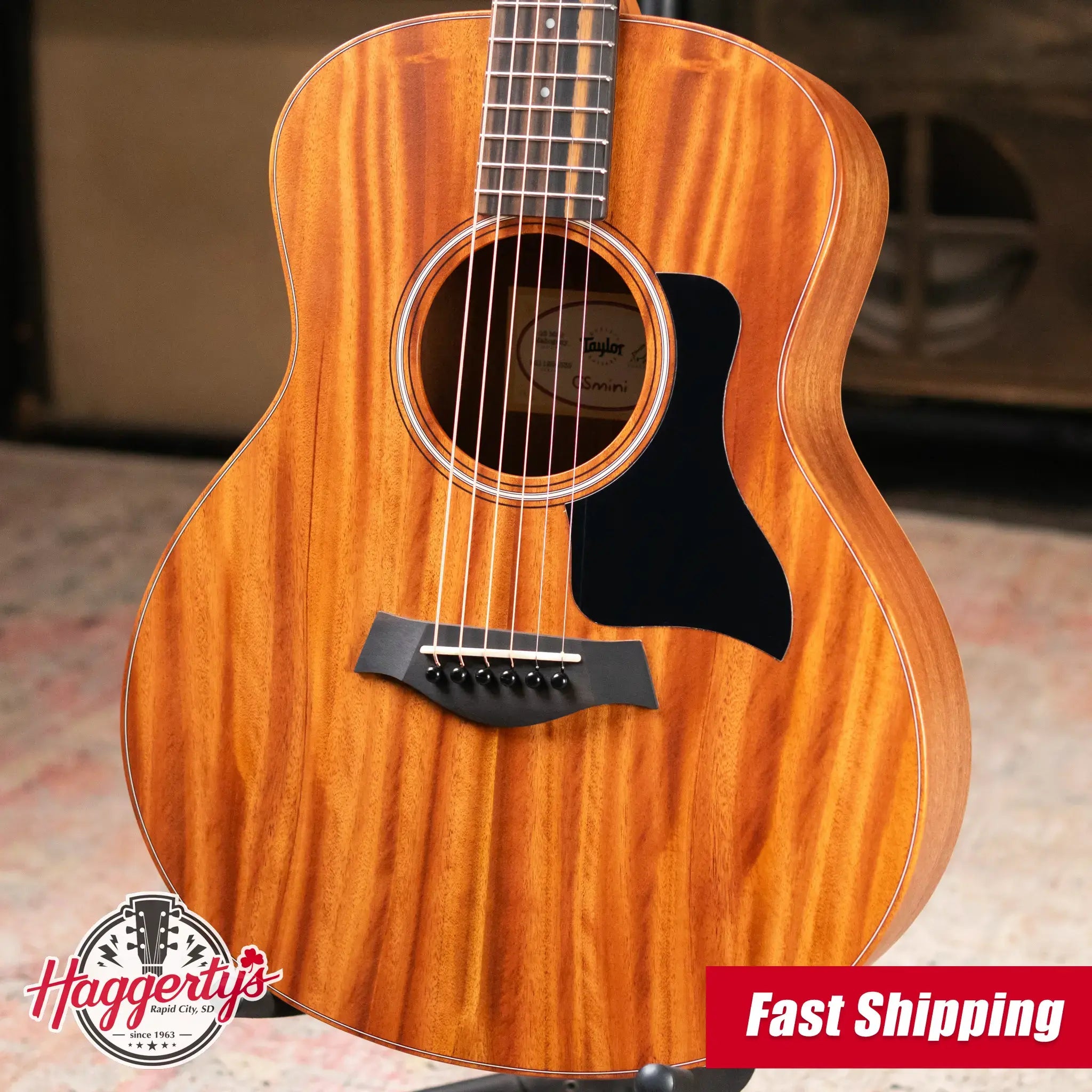 Taylor GS Mini Mahogany Acoustic Guitar with Structured Gig Bag