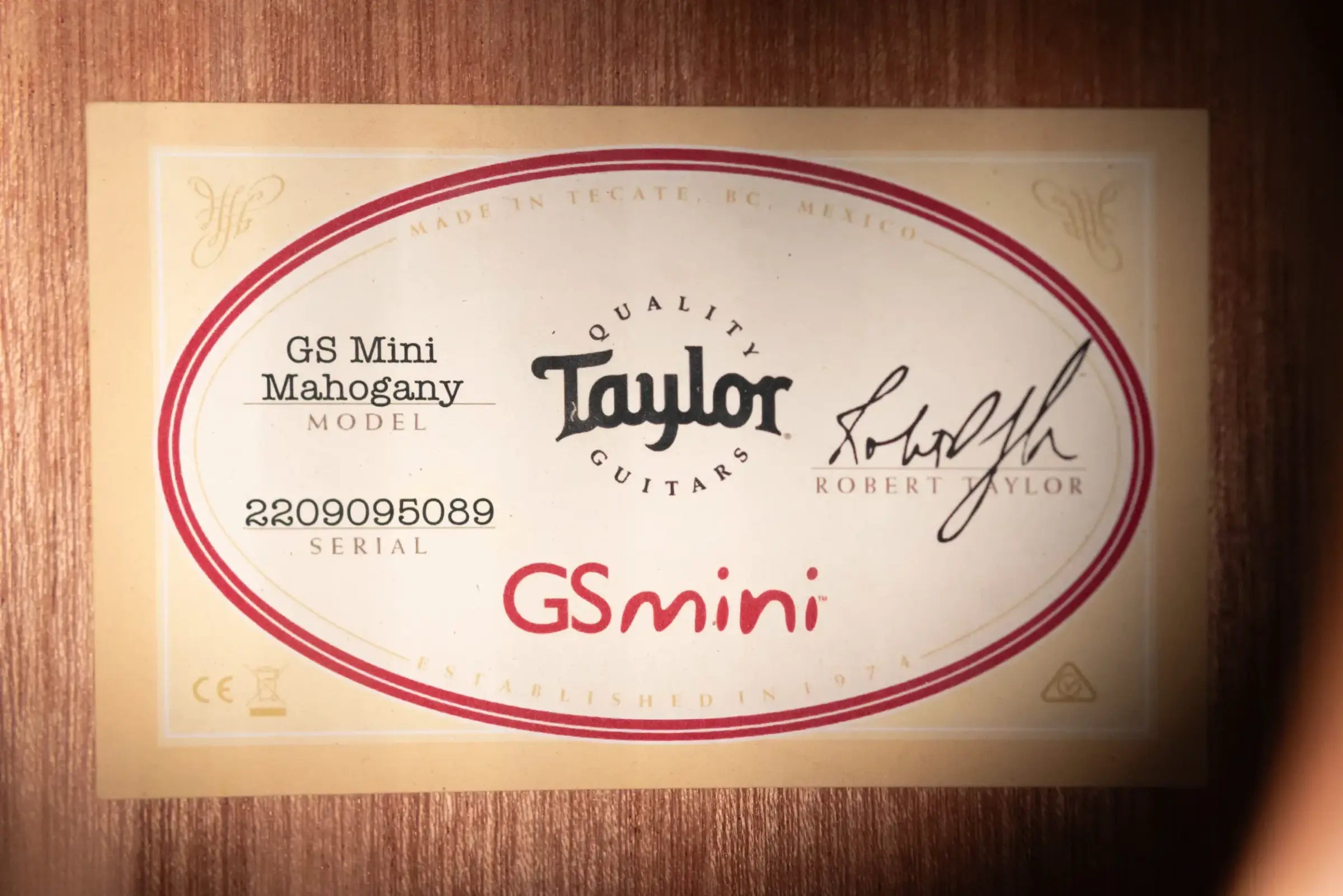 Taylor GS Mini Mahogany Acoustic Guitar with Gig Bag