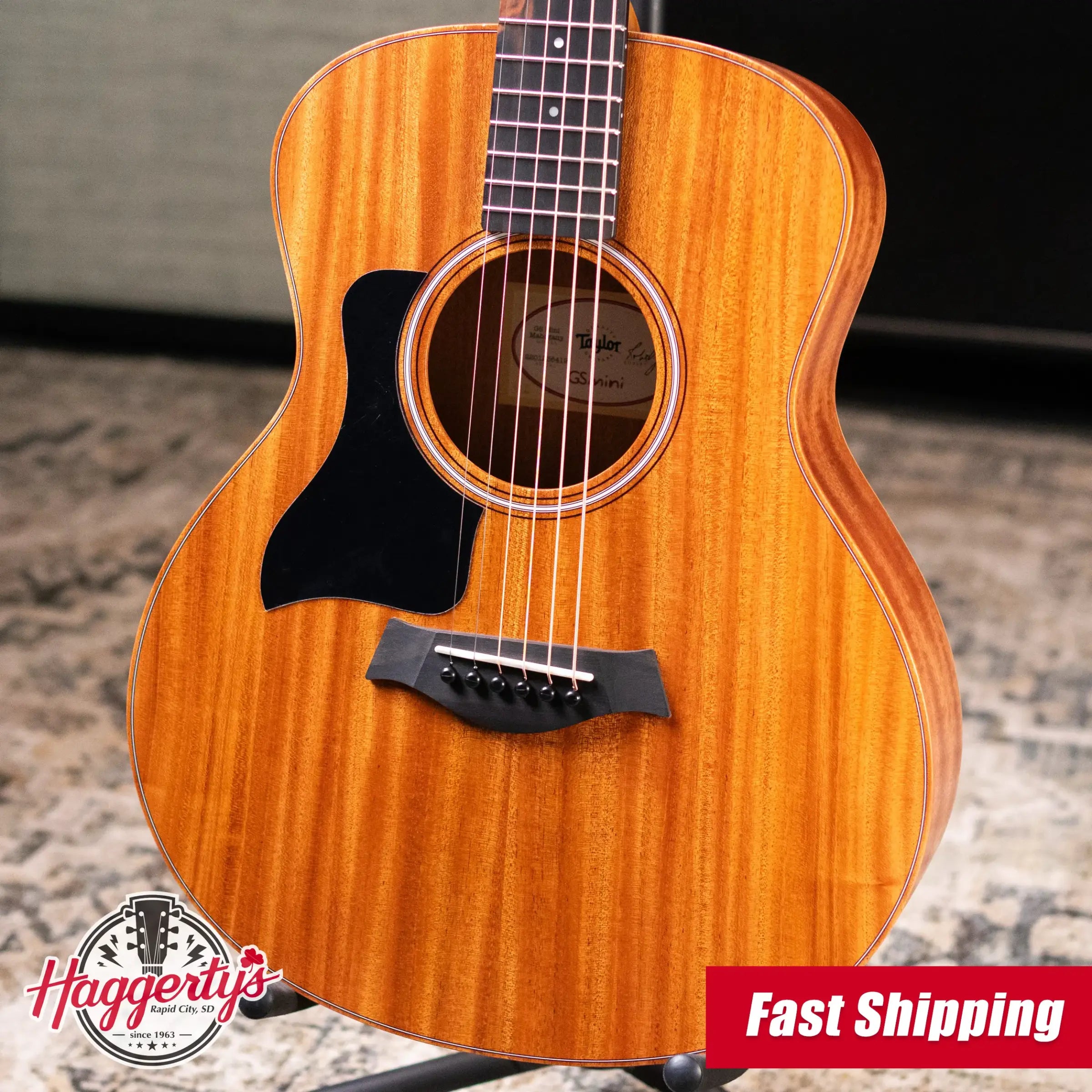 Taylor GS Mini Mahogany Left-Handed Acoustic Guitar - Mahogany with Gig Bag
