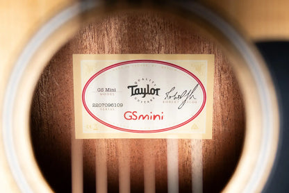 Taylor GS Mini Sapele Acoustic Guitar with GS Mini Hard Bag