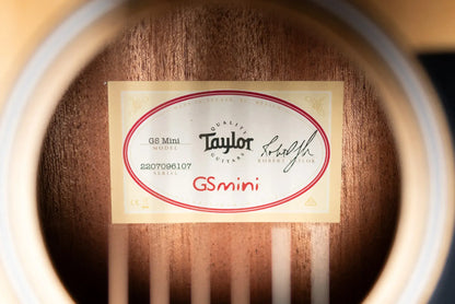 Taylor GS Mini Sapele Acoustic Guitar with GS Mini Hard Bag