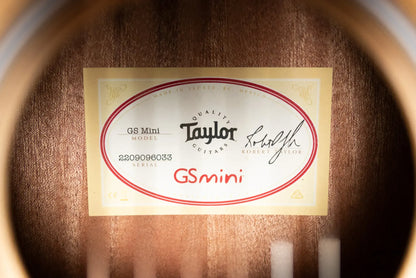 Taylor GS Mini Sapele Acoustic Guitar with GS Mini Hard Bag