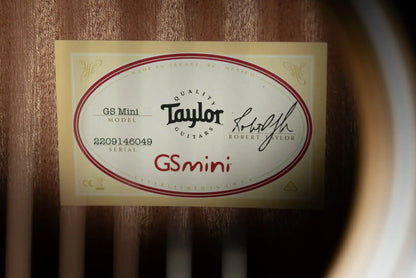 Taylor GS Mini Sapele Acoustic Guitar with GS Mini Hard Bag
