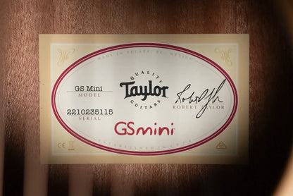 Taylor GS Mini Sapele Acoustic Guitar with Gig Bag