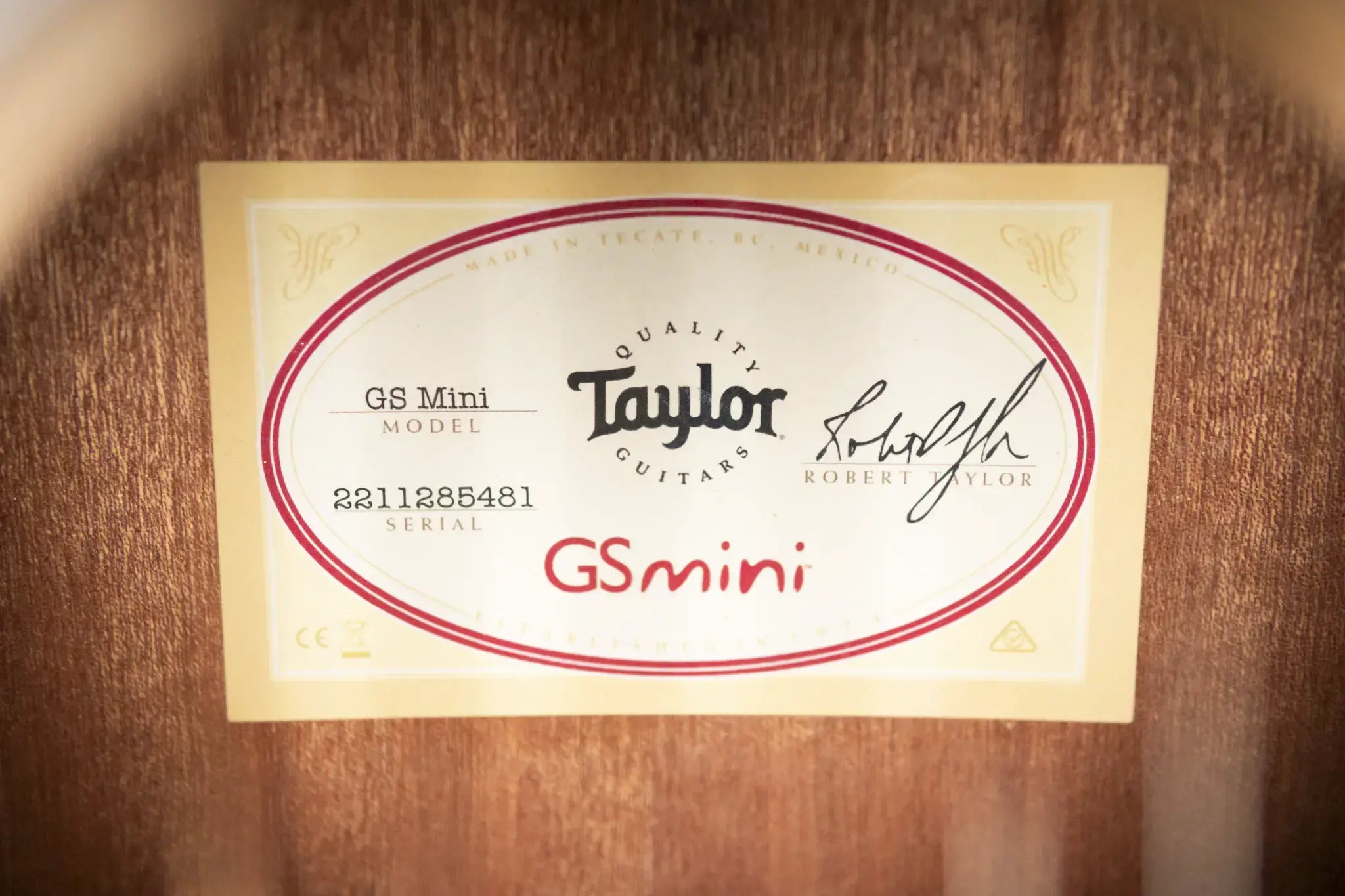 Taylor GS Mini Sapele Acoustic Guitar with Gig Bag