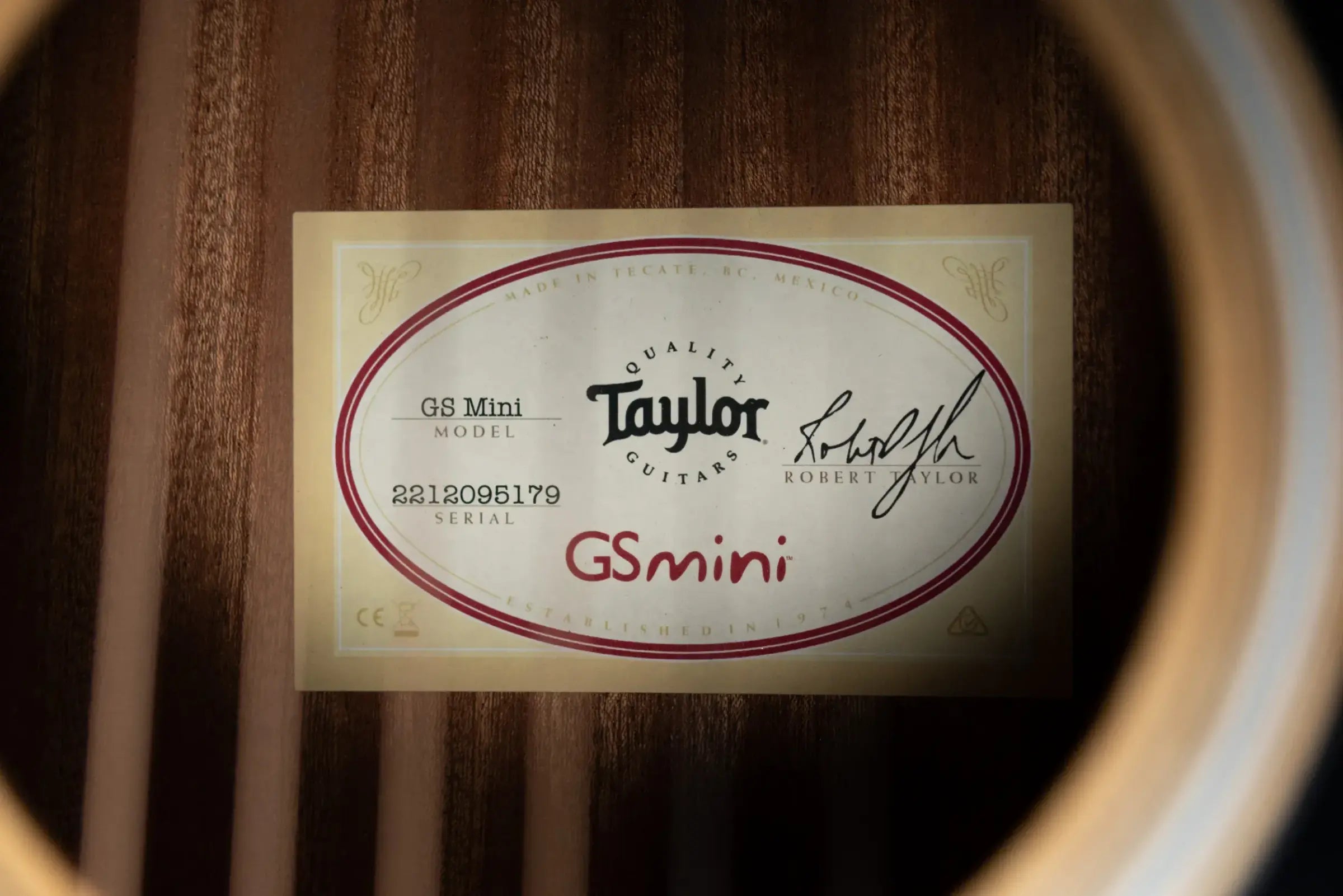 Taylor GS Mini Sapele Acoustic Guitar with Gig Bag - Floor Demo