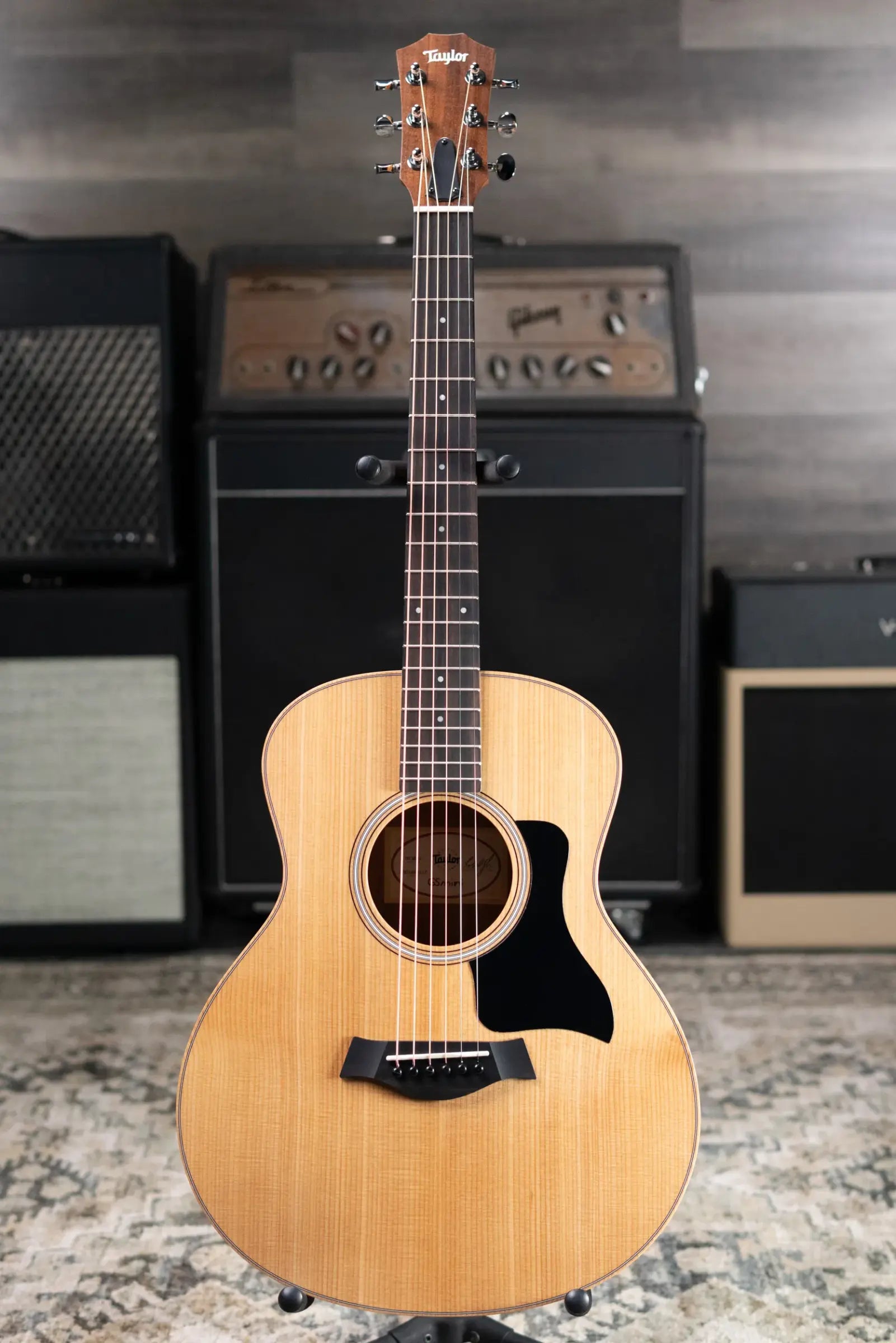 Taylor GS Mini Sapele Acoustic Guitar with Tan Structured Gig Bag