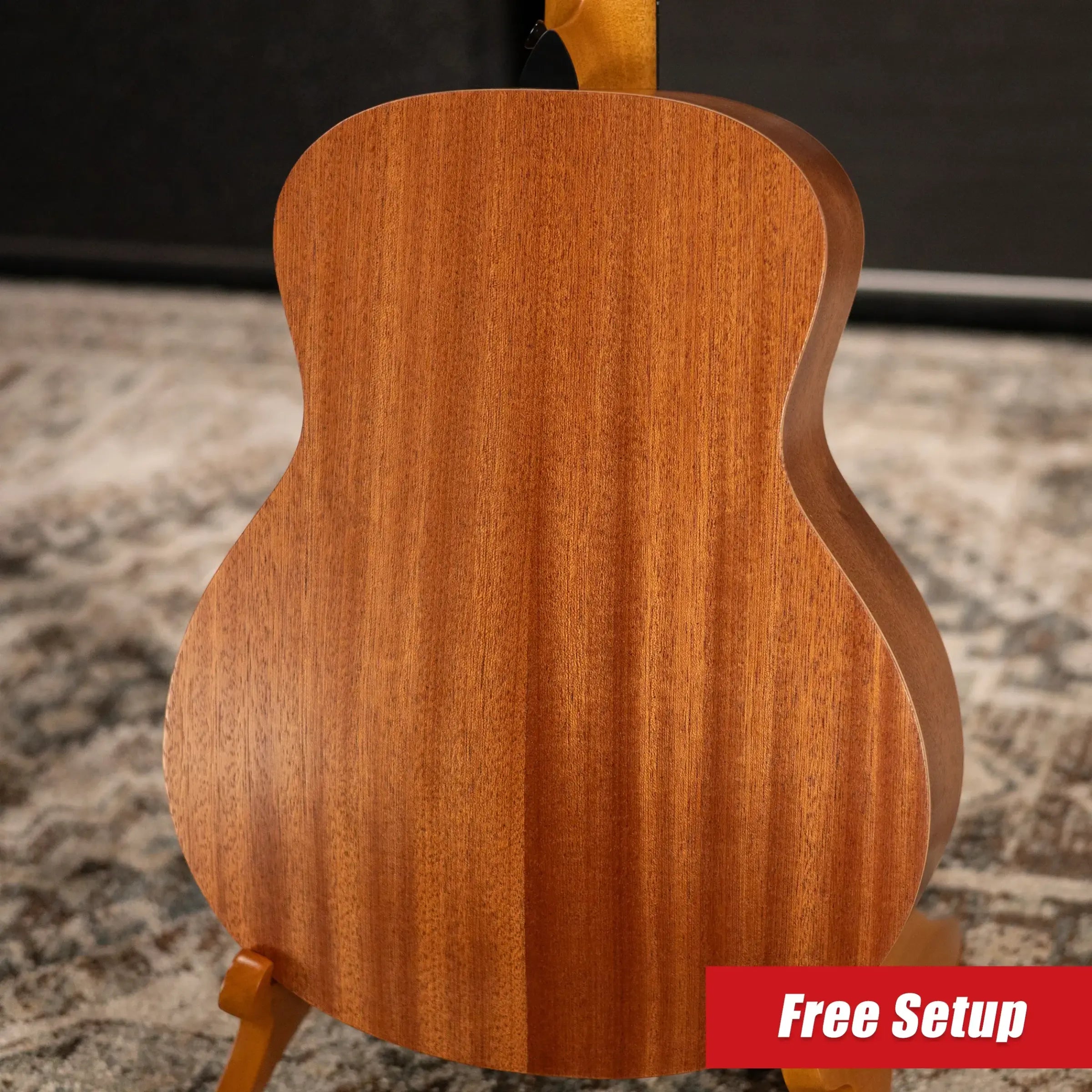 Taylor GS Mini Sapele Acoustic Guitar with Tan Structured Gig Bag
