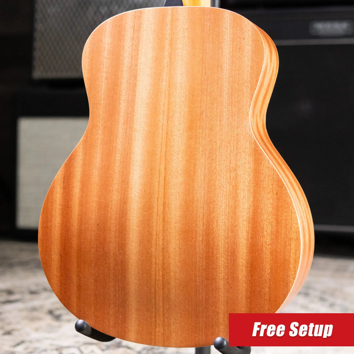 Taylor GS Mini Sapele Acoustic Guitar with Tan Structured Gig Bag