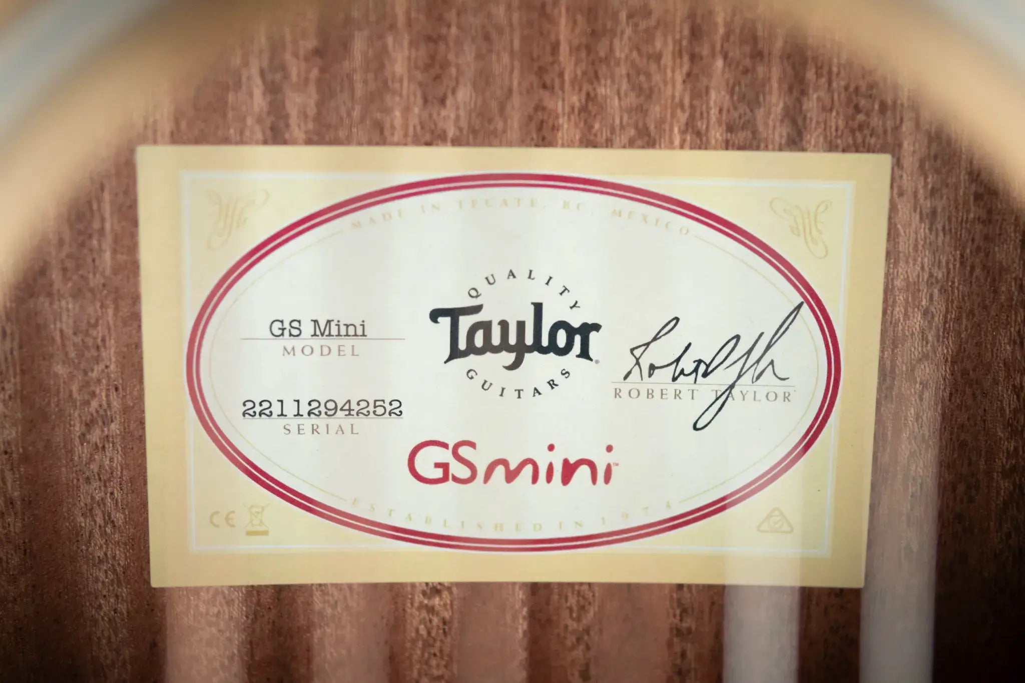 Taylor GS Mini Sapele Acoustic with GS Mini Bag