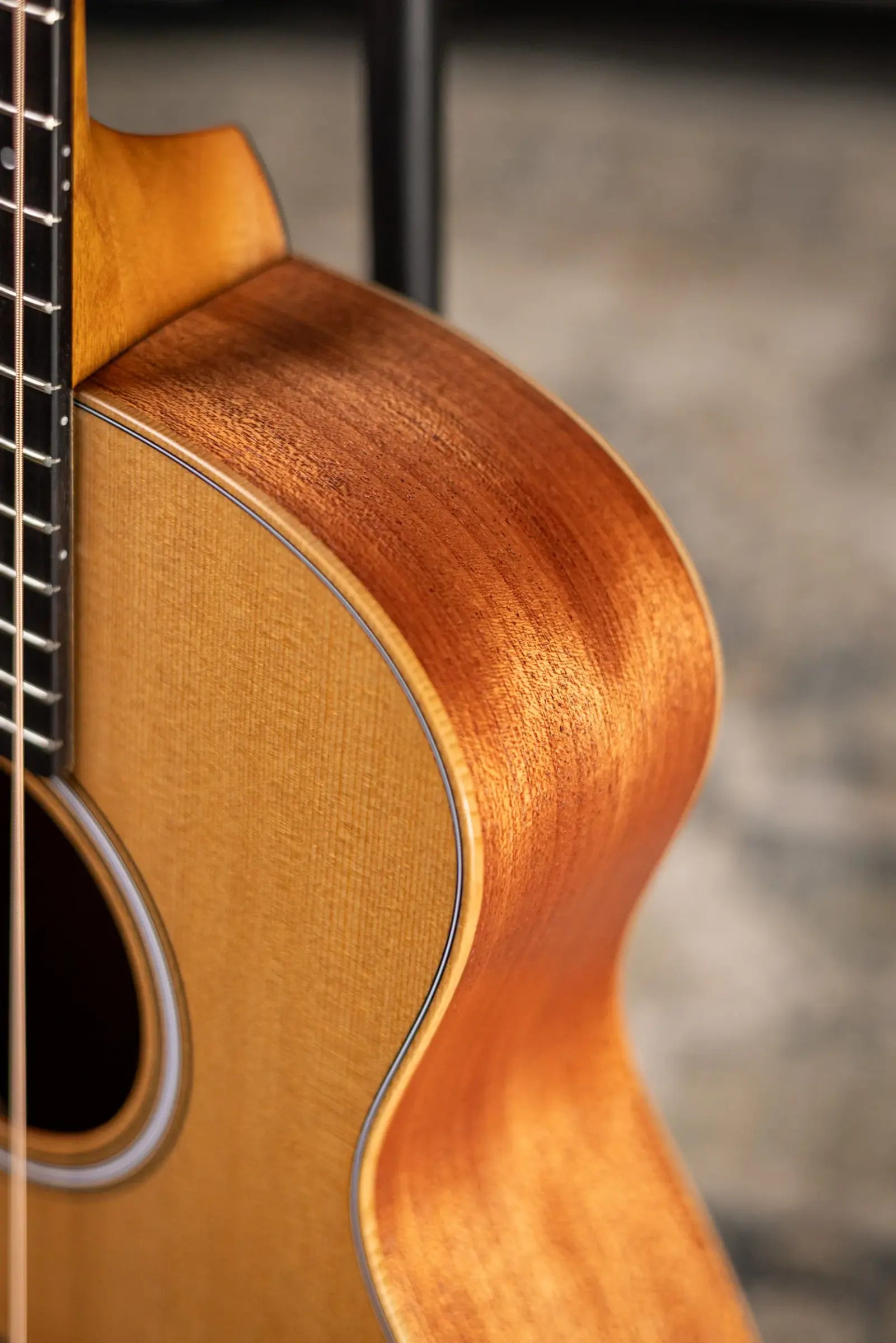Taylor GS Mini Sapele Left-Handed Acoustic Guitar - Natural with Gig Bag