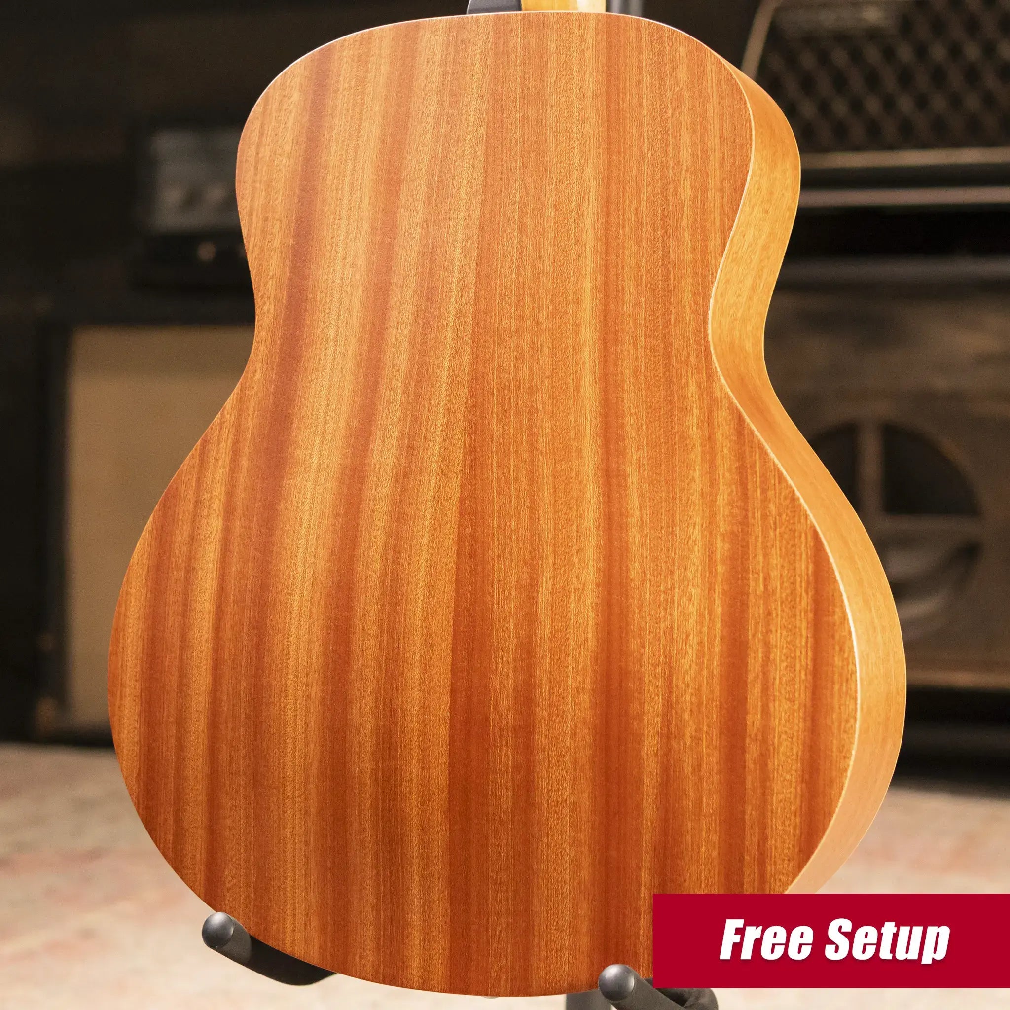 Taylor GS Mini Sapele with Tan Structured Gig Bag