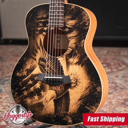Taylor GS Mini Special Edition Guitars 4 Veterans Acoustic Guitar - Americana with GS Mini Bag