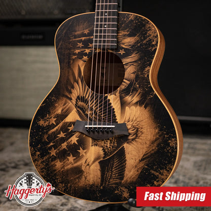 Taylor GS Mini Special Edition Guitars 4 Veterans Acoustic Guitar - Americana with GS Mini Bag