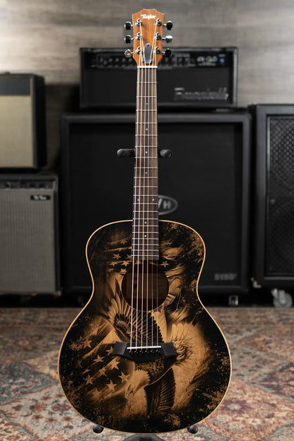 Taylor GS Mini Special Edition Guitars 4 Veterans Acoustic Guitar - Americana with GS Mini Bag