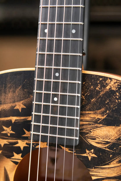 Taylor GS Mini Special Edition Guitars 4 Vets Americana Acoustic Guitar with GS Mini Bag