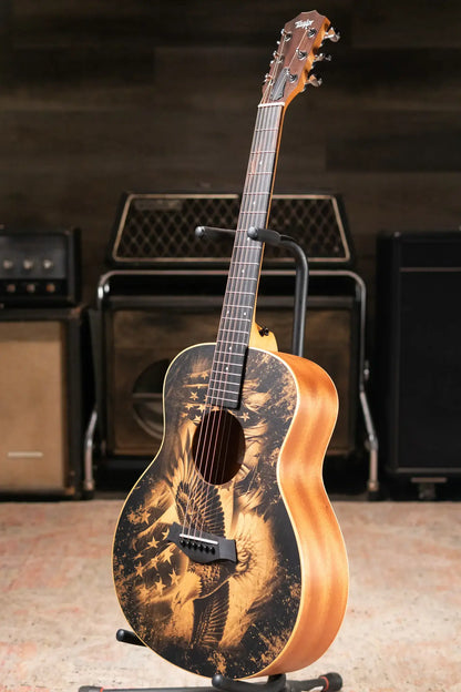 Taylor GS Mini Special Edition Guitars 4 Vets Americana Acoustic Guitar with GS Mini Bag