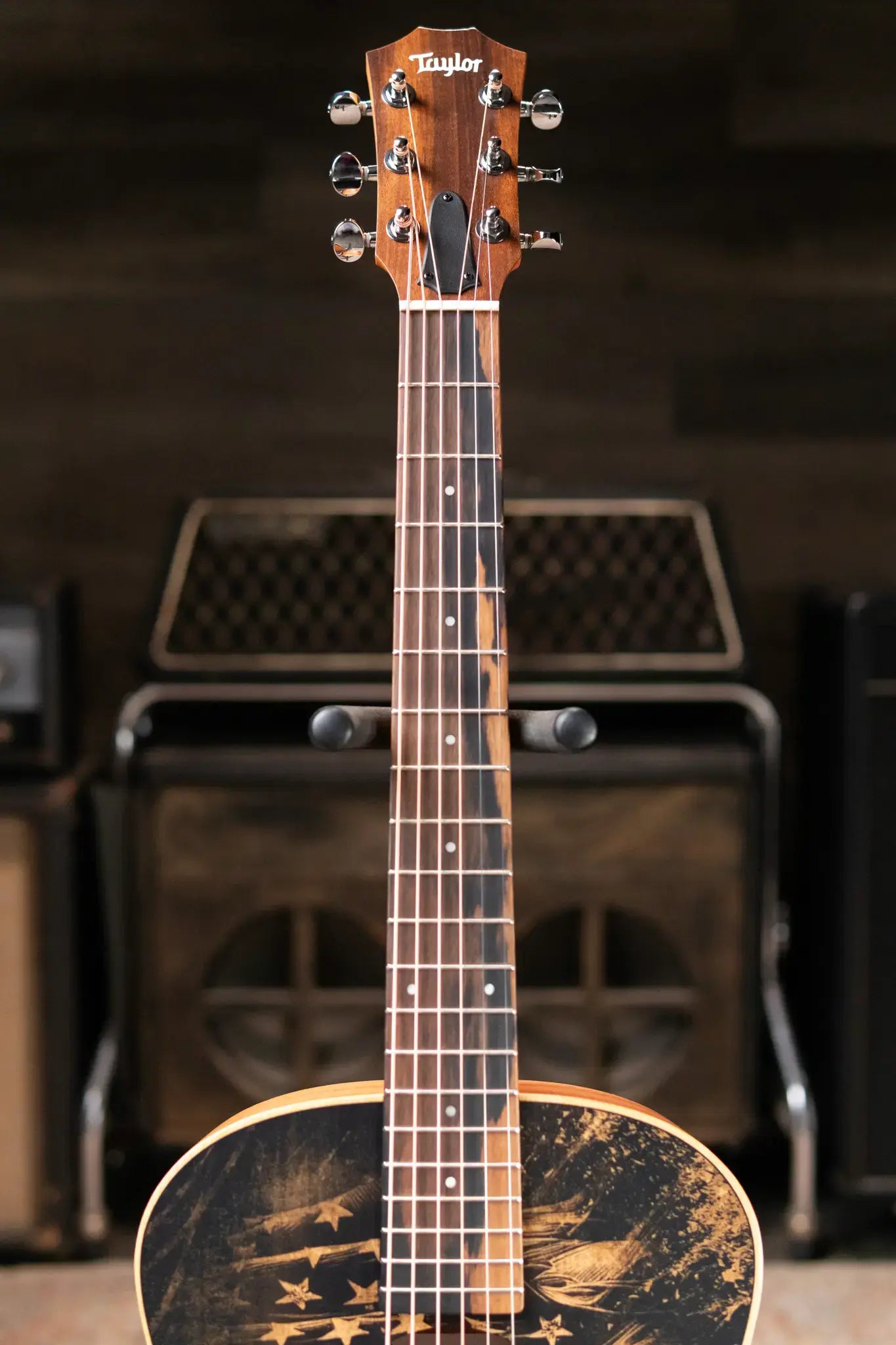 Taylor GS Mini Special Edition Guitars 4 Vets Americana Acoustic Guitar with GS Mini Bag